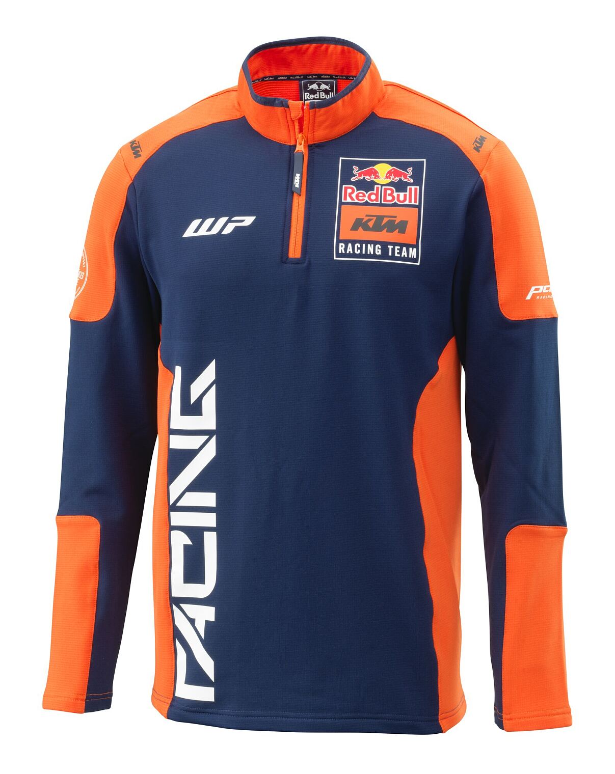549420_3RB24000610X_REPLICA TEAM HALFZIP SWEATER_FRONT_Casual - MEN_RB KTM Replica Team collection - studio