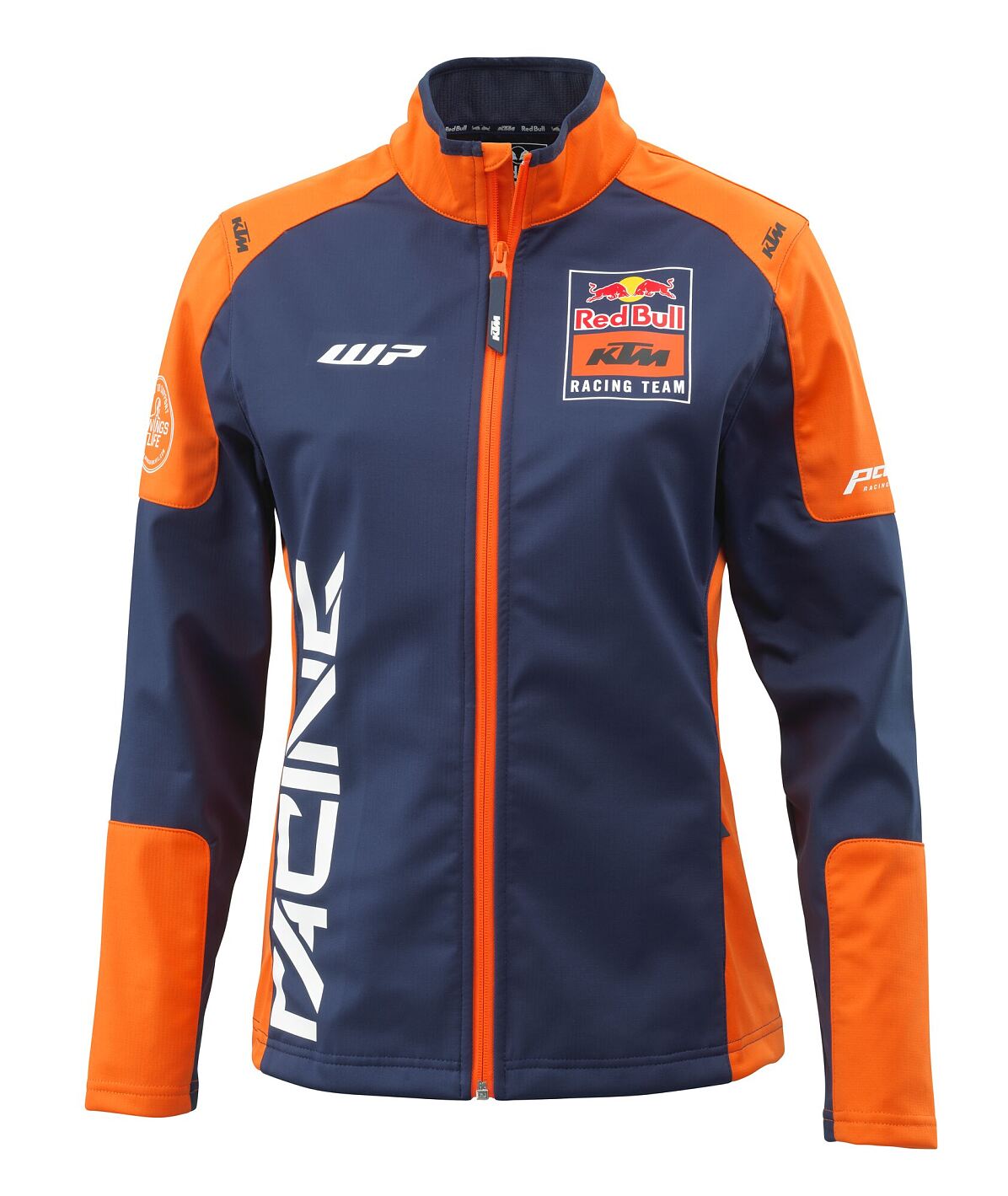 549436_3RB24000690X_WOMEN REPLICA TEAM SOFTSHELL JACKET_FRONT_Casual - WOMEN_RB KTM Replica Team collection - studio