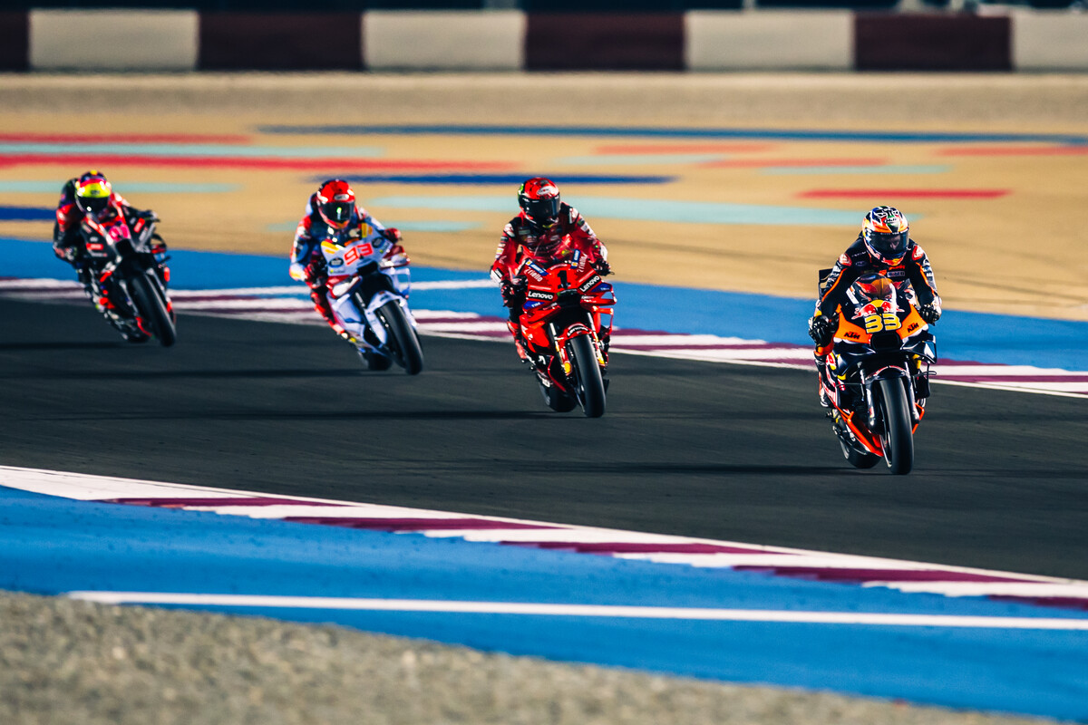 Brad Binder KTM MotoGP 2024 Qatar Saturday