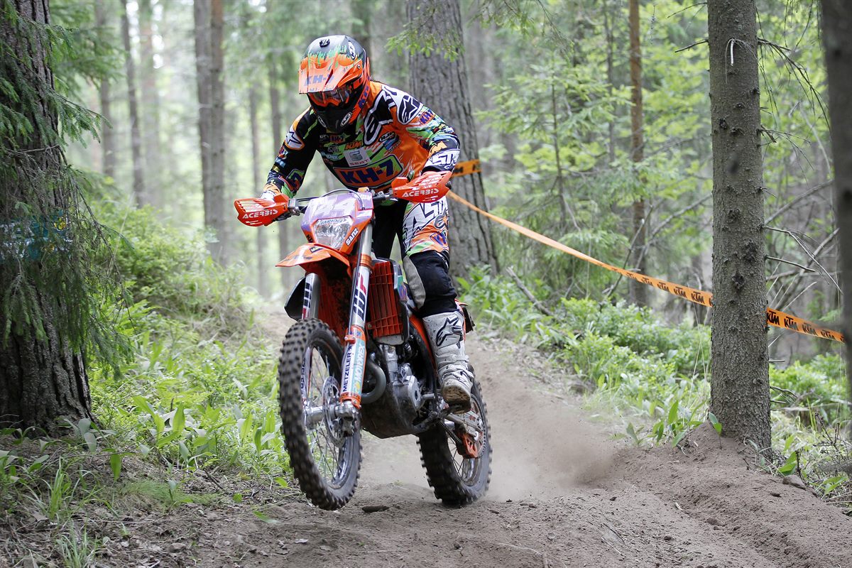 Laia Sanz KTM 350 EXC-F Heinola 2016