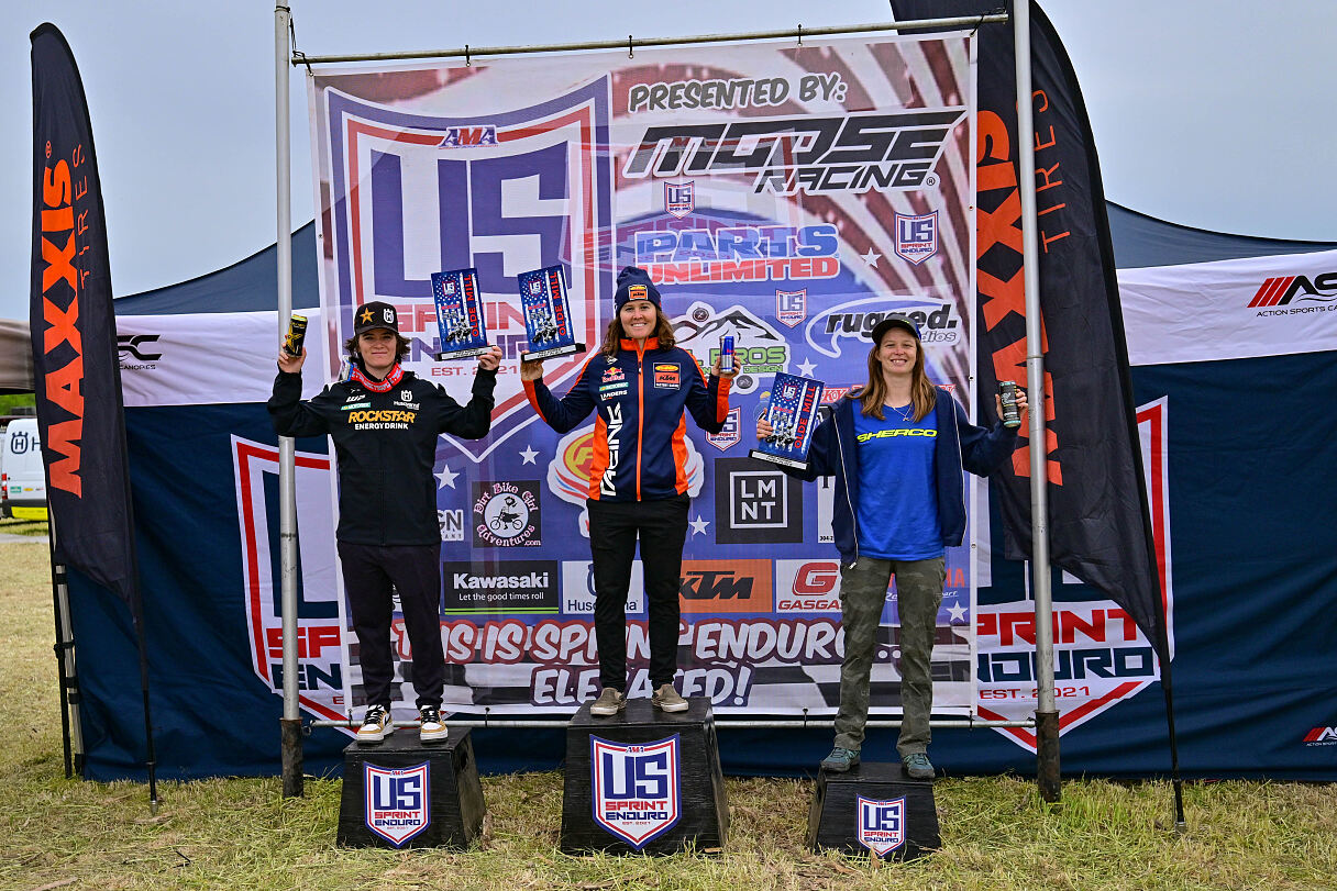 BRANDY RICHARDS US SPRINT ENDURO PRO WOMEN PODIUM