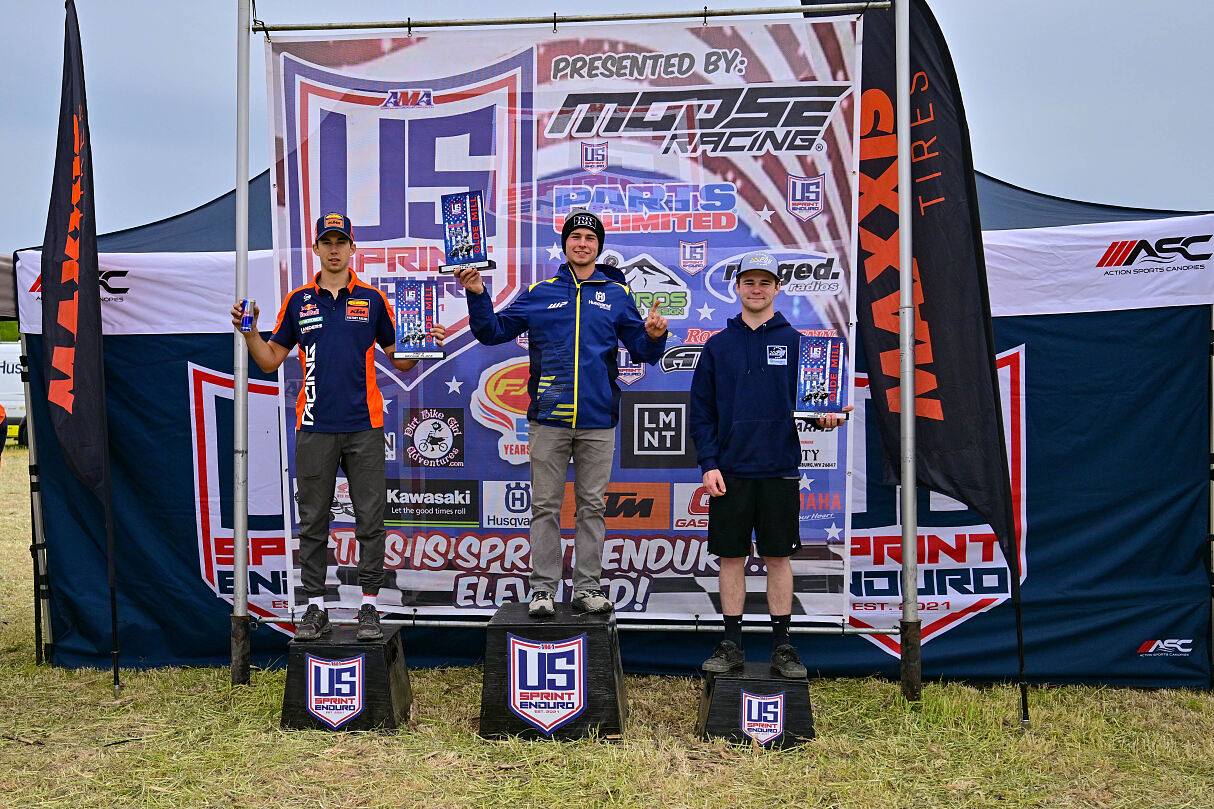 GUS RIORDAN US SPRINT ENDURO PRO 2 PODIUM