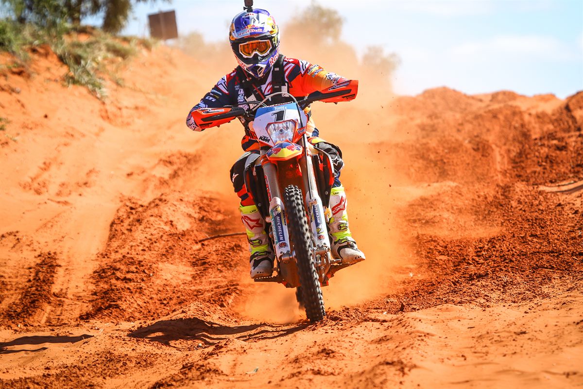 Toby Price KTM 500 EXC Tatts Finke Desert Race 2016