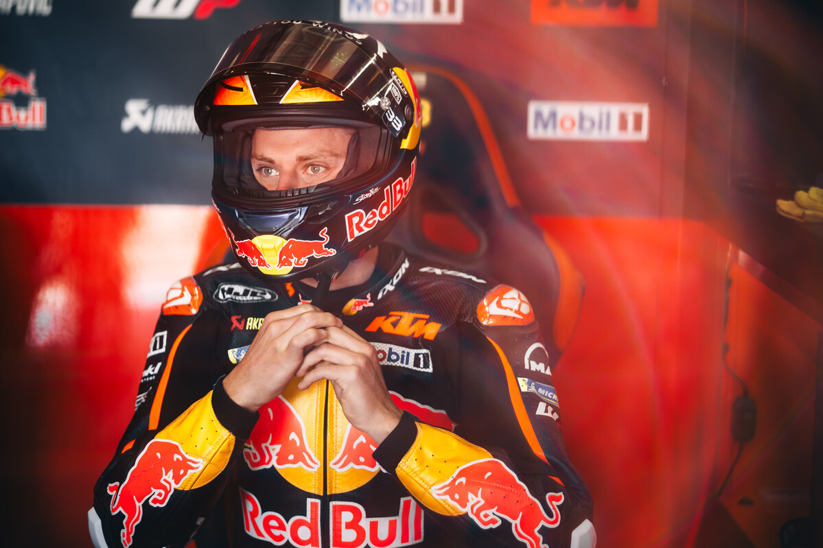 Brad Binder KTM MotoGP 2024 Spain test