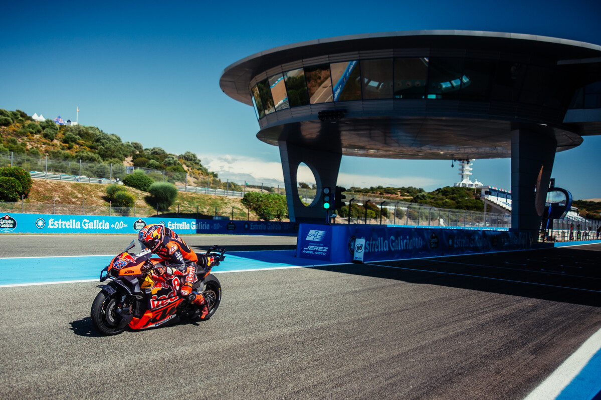 Jack Miller KTM MotoGP 2024 Spain test