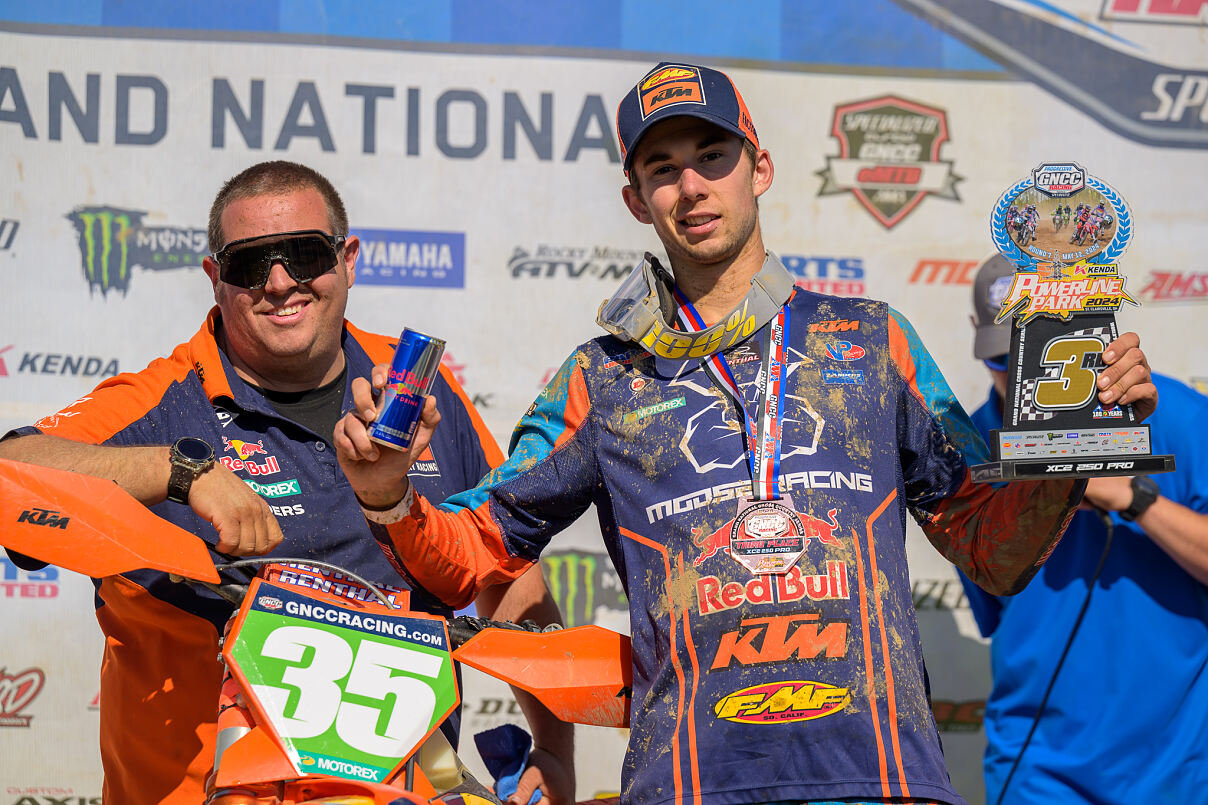GUS RIORDAN PODIUM