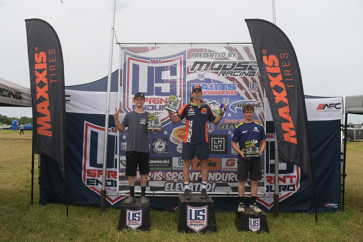 ANGUS RIORDAN PODIUM