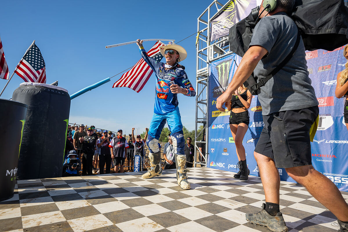 AARON PLESSINGER PODIUM