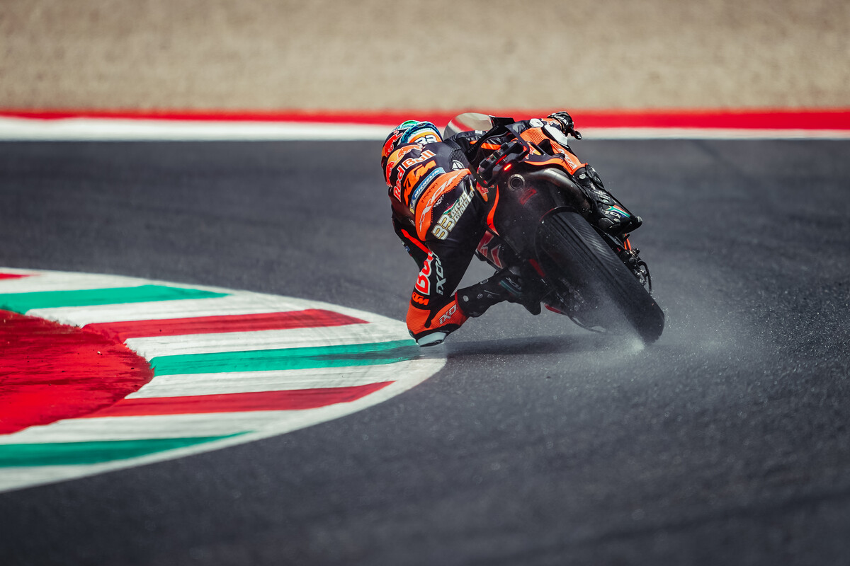 Brad Binder KTM MotoGP 2024 Italy test