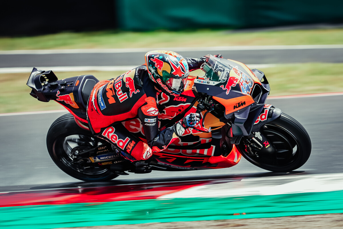 Jack Miller KTM MotoGP 2024 Italy test