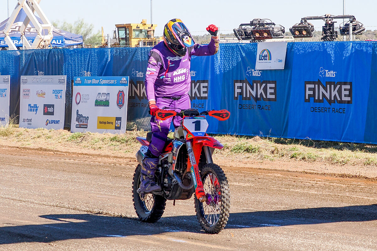 DAVID WALSH - HMG MOTORSPORT KTM - FINKE 2024