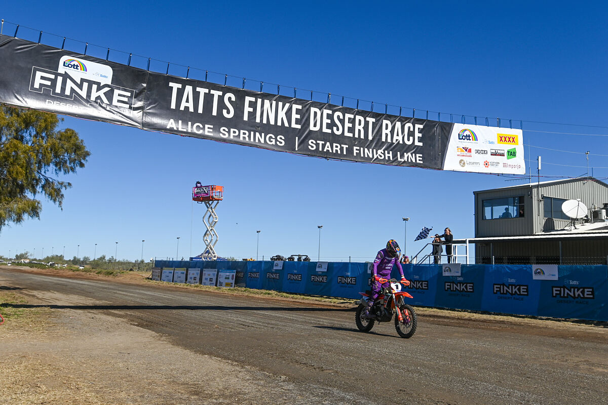 DAVID WALSH 02 - HMG MOTORSPORT KTM - FINKE 2024