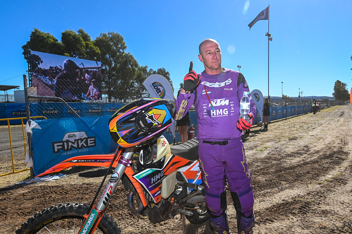 DAVID WALSH 04 - HMG MOTORSPORT KTM - FINKE 2024