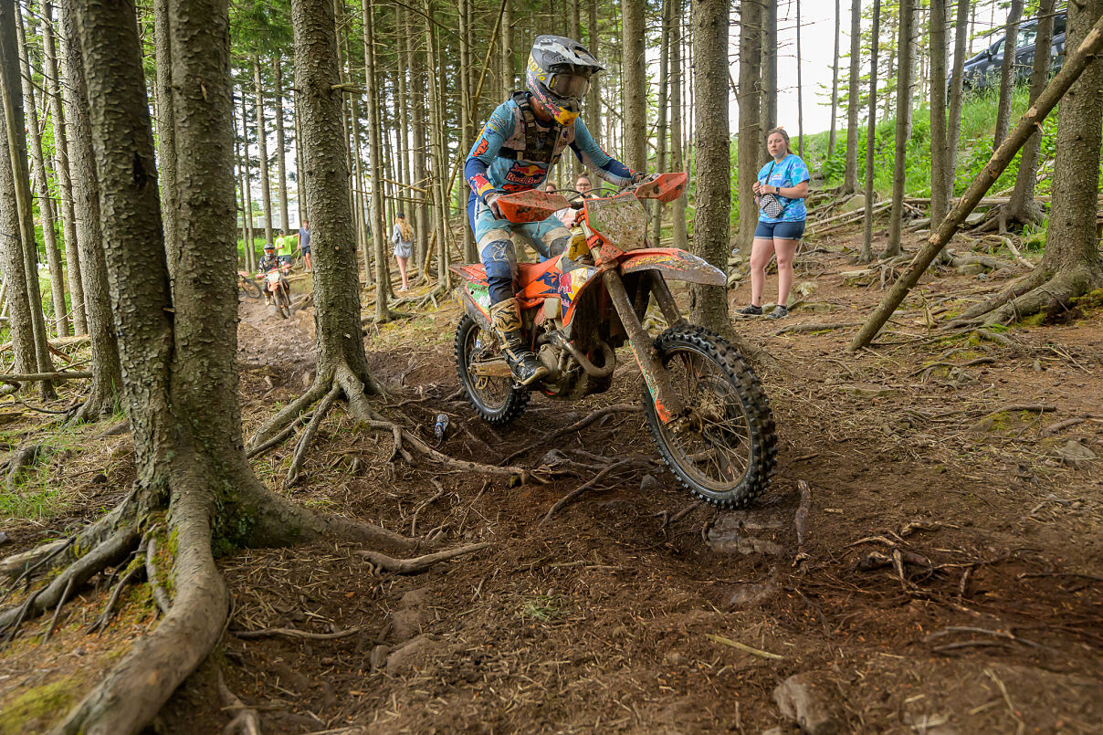 GUS RIORDAN 02 - FMF KTM FACTORY RACING TEAM LANDERS - SNOWSHOE GNCC