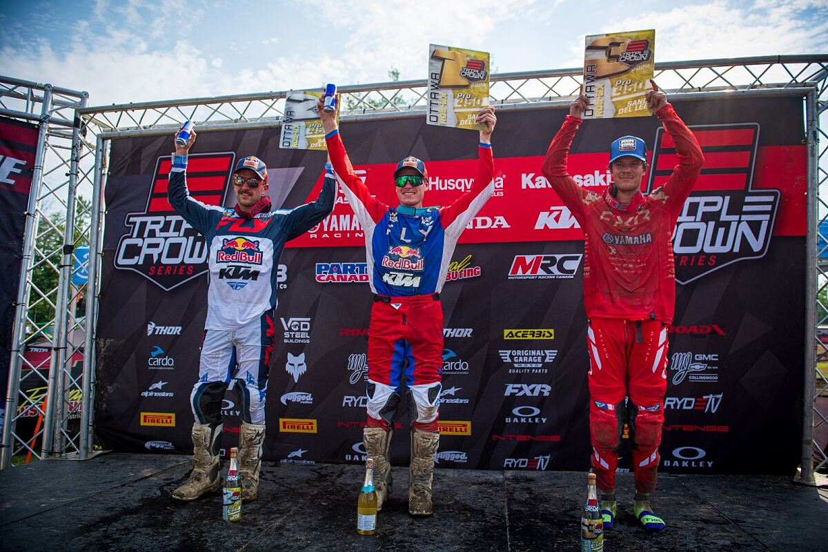 JESS PETTIS AND JOSIAH NATZKE PODIUM