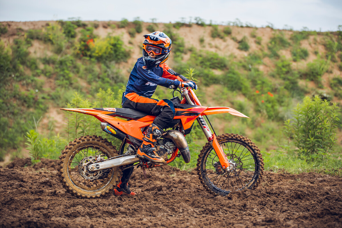 2025 KTM 85 SX STEP UP INTO THE BIG LEAGUES KTM PRESS CENTER