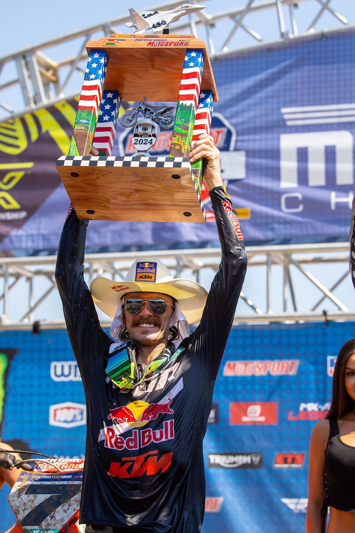 AARON PLESSINGER PODIUM