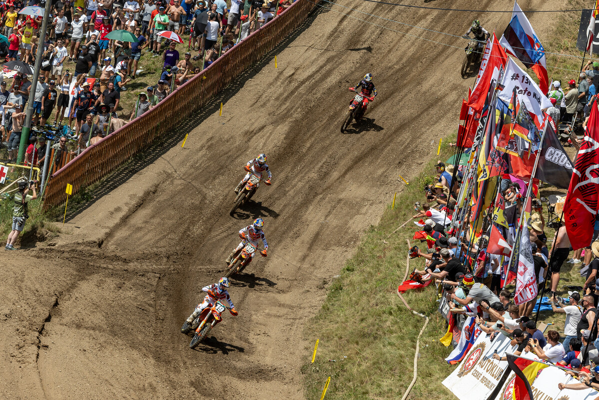 Sacha Coenen 2024 KTM 250 SX-F Czech Republic