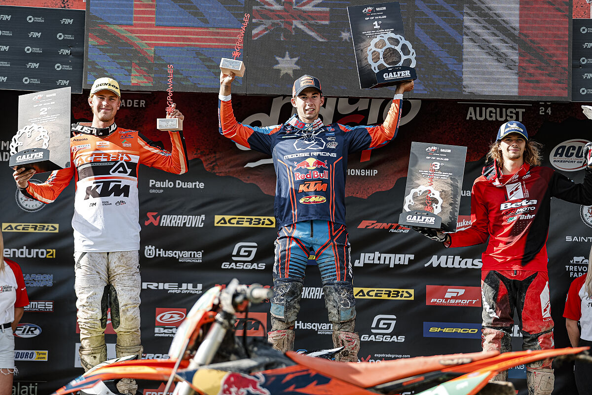 FMF KTM Factory Racing Team Landers - Angus Riordan, 2024 FIM EnduroGP World Championship Round 6, Wales