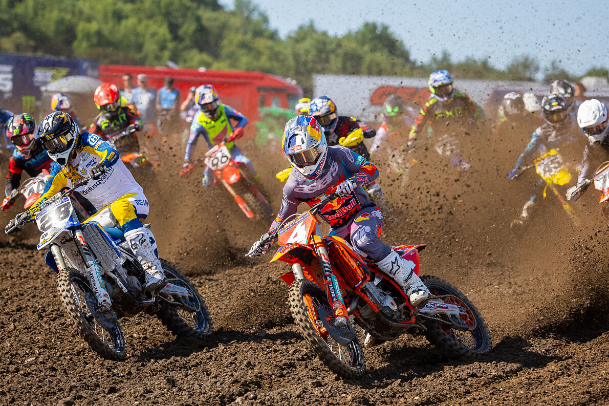 CHASE SEXTON AND AARON PLESSINGER LAND RED BULL KTM FACTORY RACING ON ...