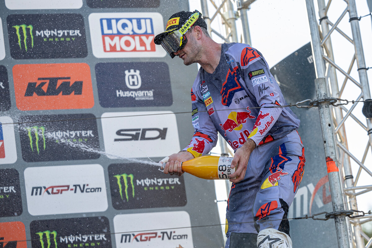 Tenth consecutive MXGP podium for Jeffrey Herlings with 3rd place in Sweden MXGP • Total Motorcycle