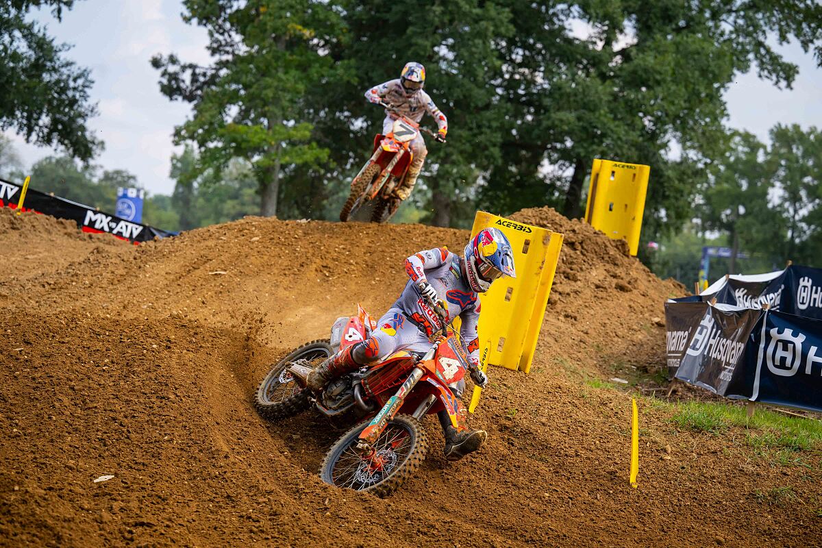 CHASE SEXTON AND AARON PLESSINGER - RED BULL KTM FACTORY RACING - BUDDS CREEK