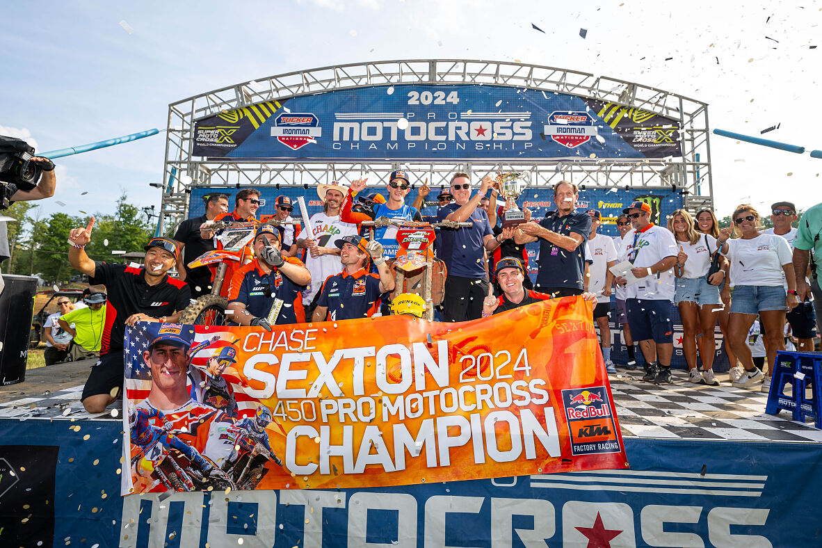 RED BULL KTM FACTORY RACING'S CHASE SEXTON CROWNED AMA PRO MOTOCROSS ...