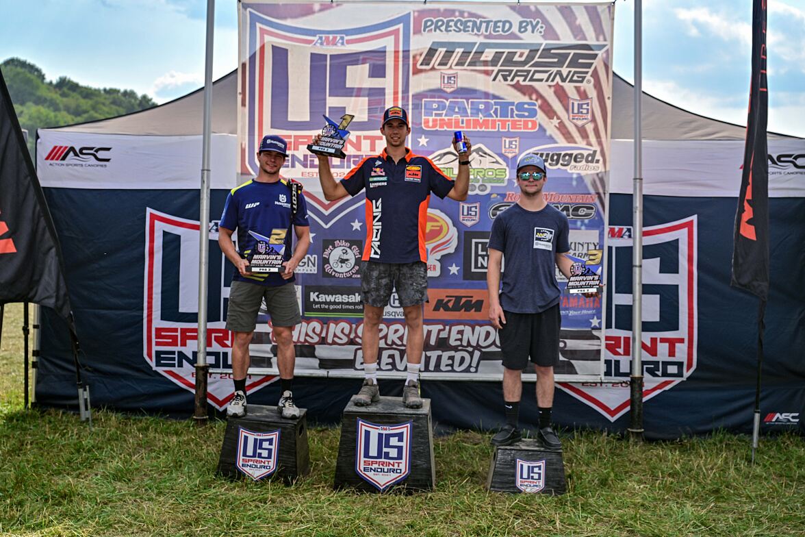 GUS RIORDAN PODIUM