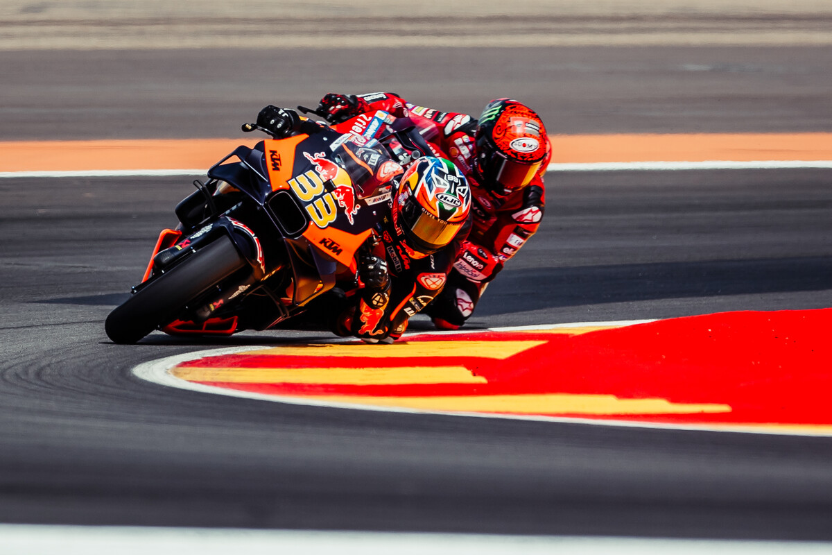 Brad Binder KTM MotoGP 2024 Aragon Saturday