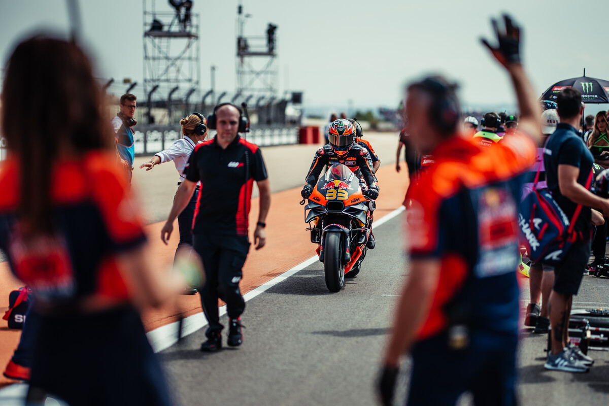 Brad Binder KTM MotoGP 2024 Aragon Sunday