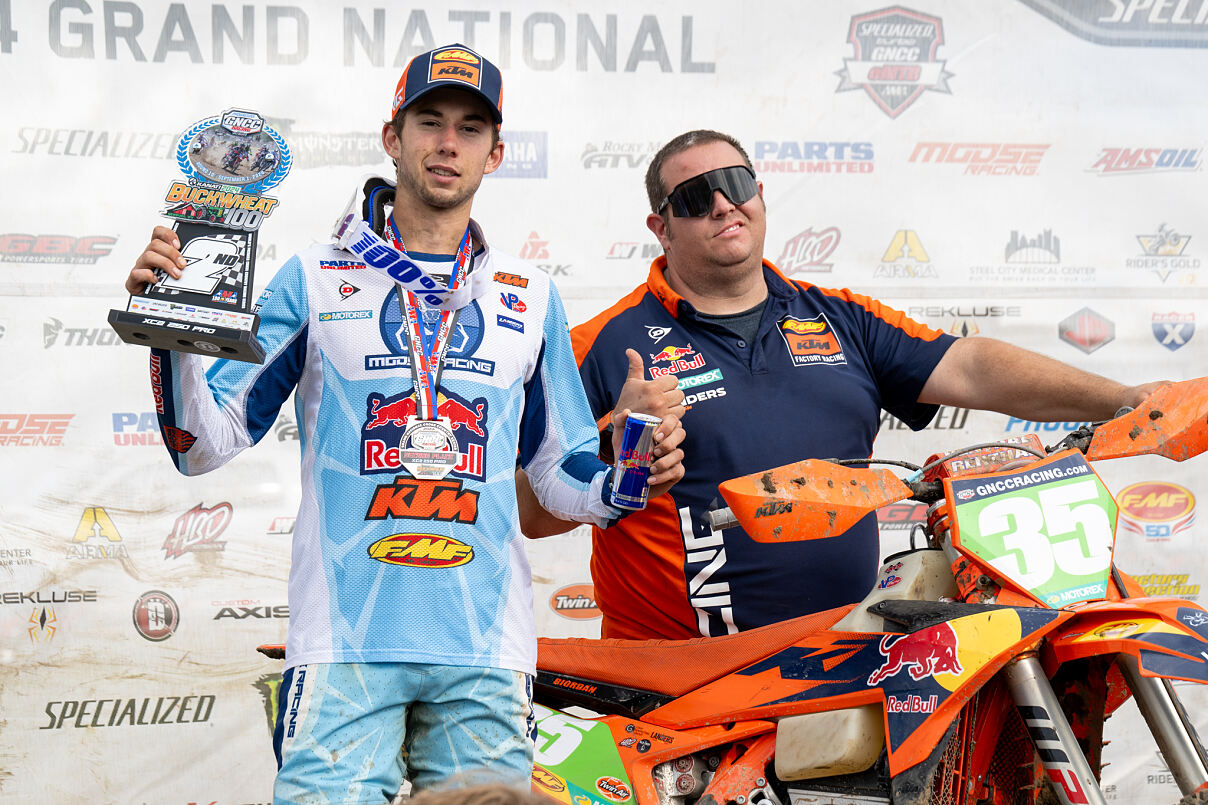 GUS RIORDAN PODIUM