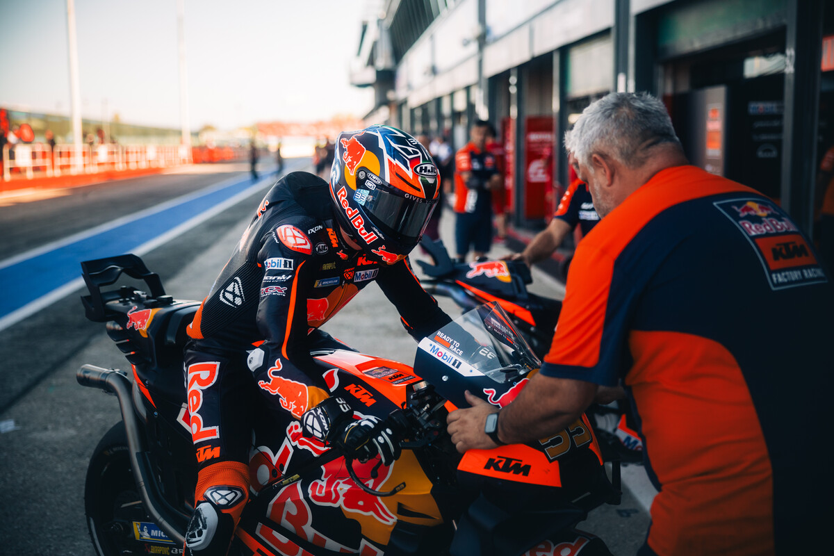 Brad Binder KTM MotoGP 2024 San Marino test