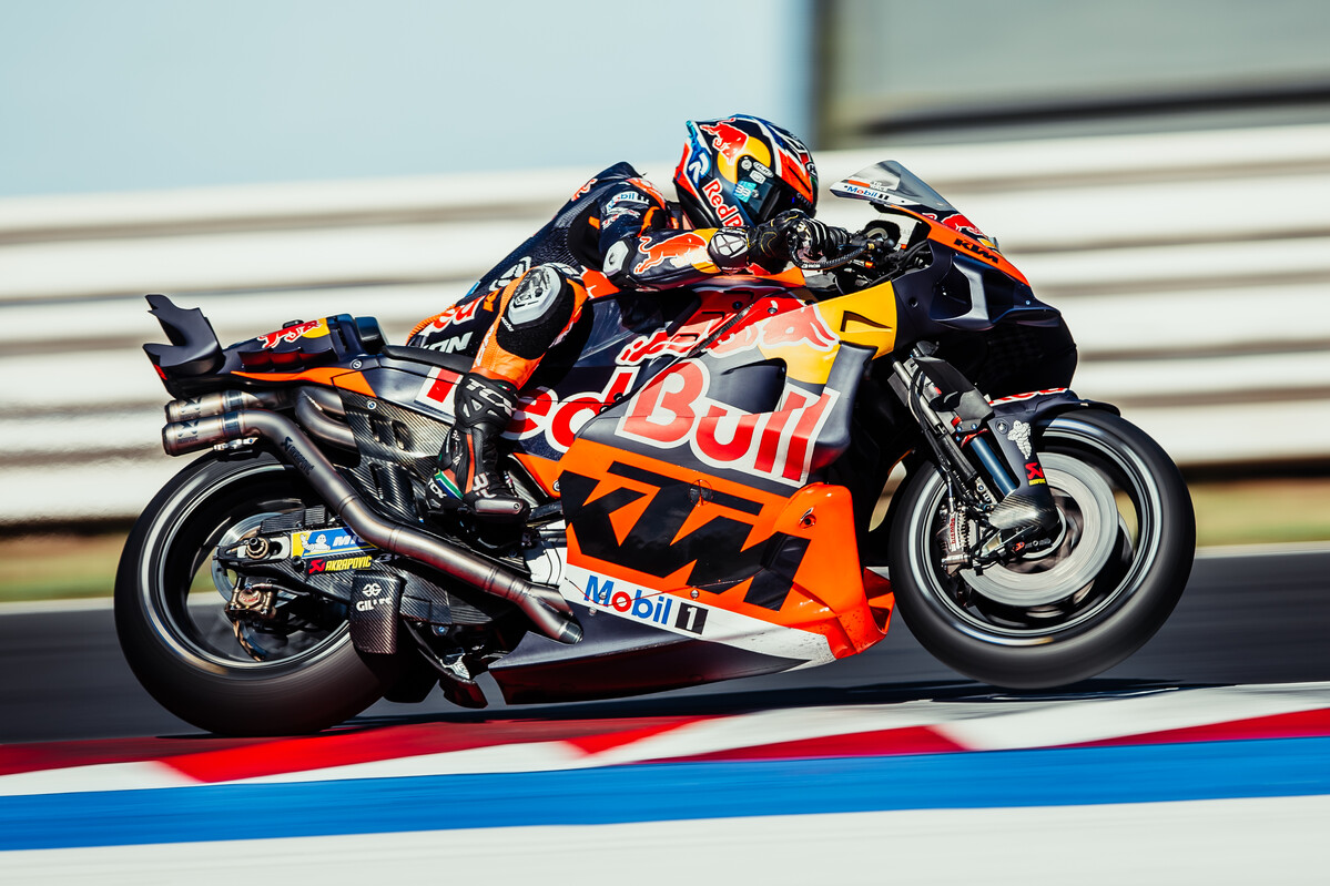 Brad Binder KTM MotoGP 2024 San Marino test