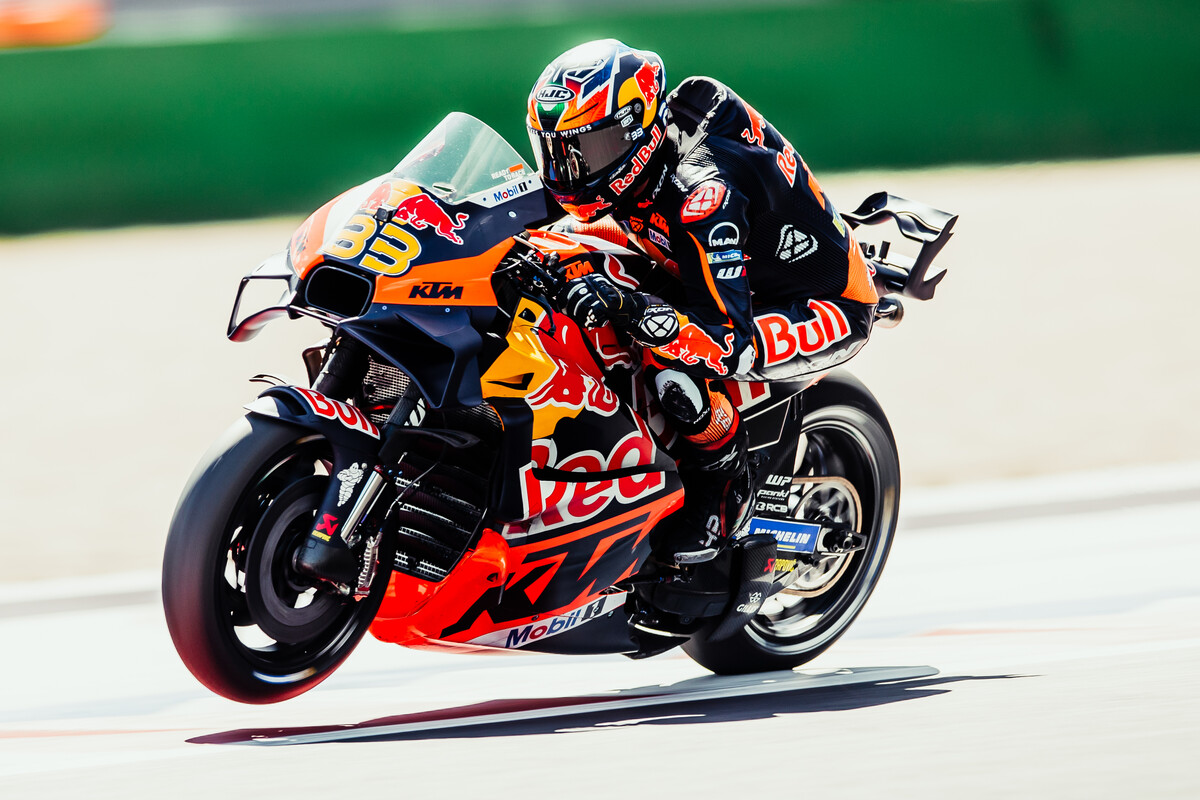 Brad Binder KTM MotoGP 2024 San Marino test