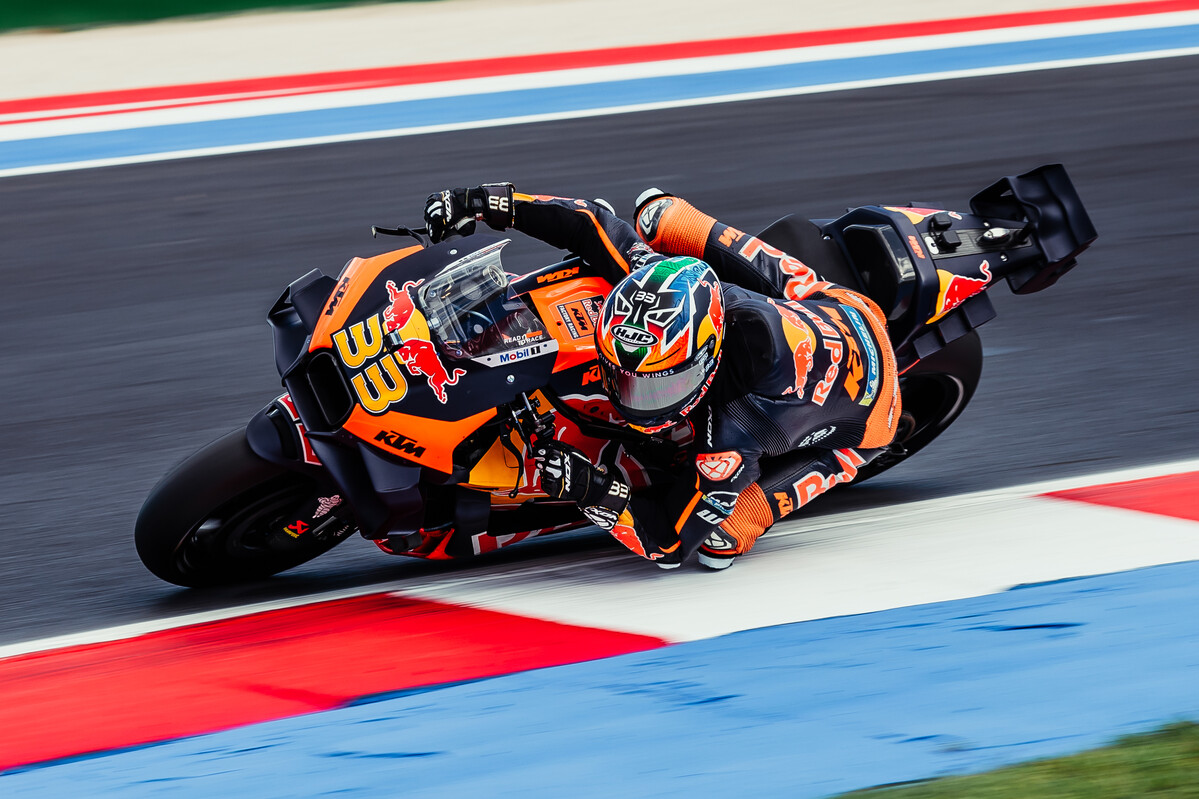 Brad Binder KTM MotoGP 2024 San Marino test