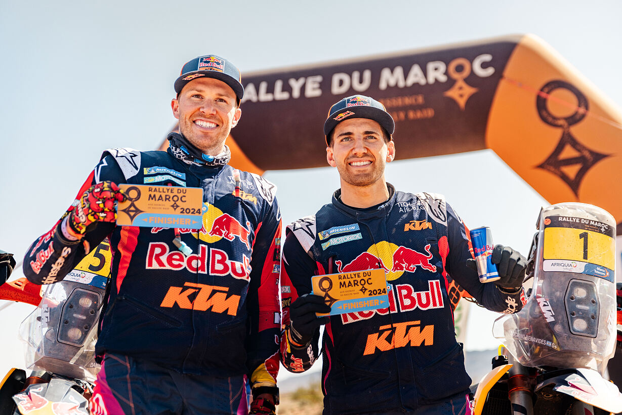 Daniel Sanders & Luciano Benavides - Red Bull KTM Factory Racing