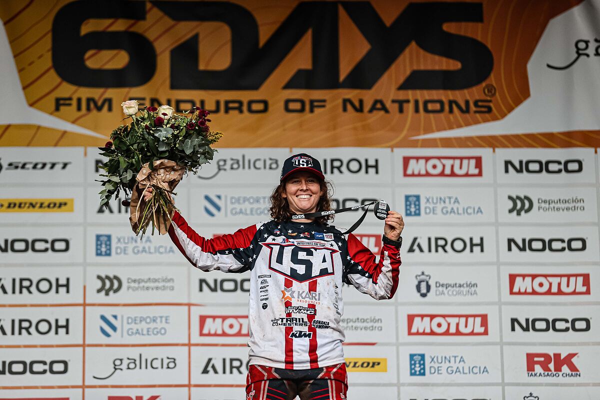 BRANDY RICHARDS PODIUM - ISDE 2024