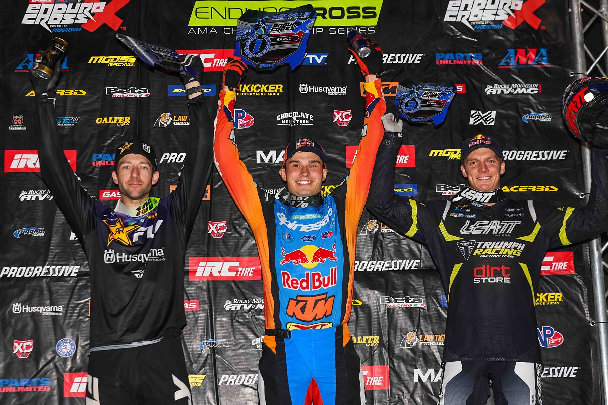 TRYSTAN HART PODIUM