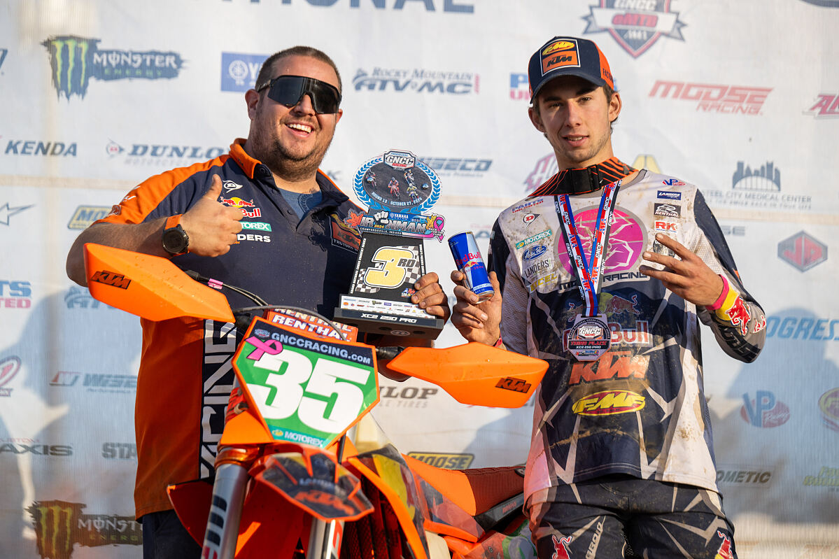 GUS RIORDAN PODIUM