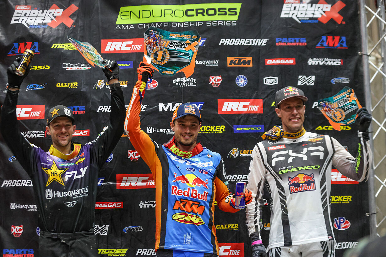 TRYSTAN HART PODIUM