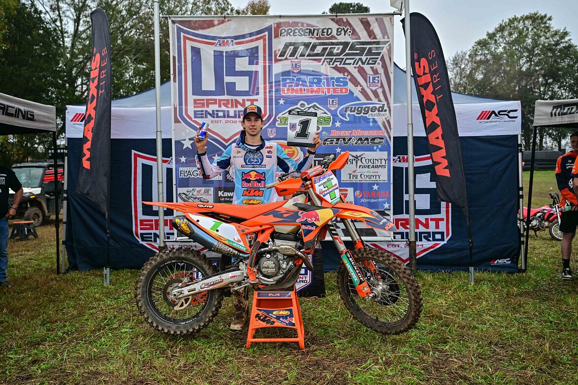 GUS RIORDAN PODIUM