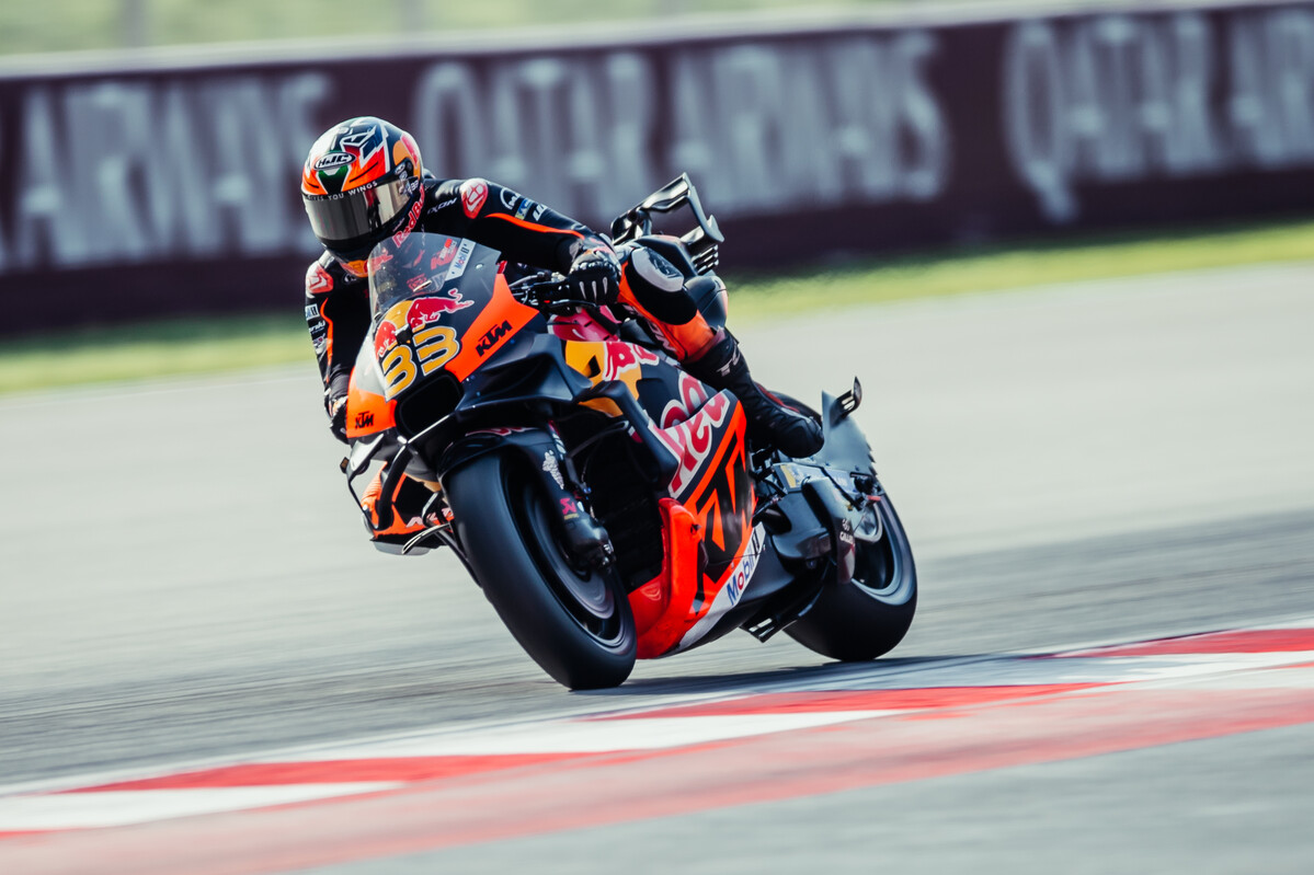 Brad Binder KTM MotoGP Barcelona pre-season test