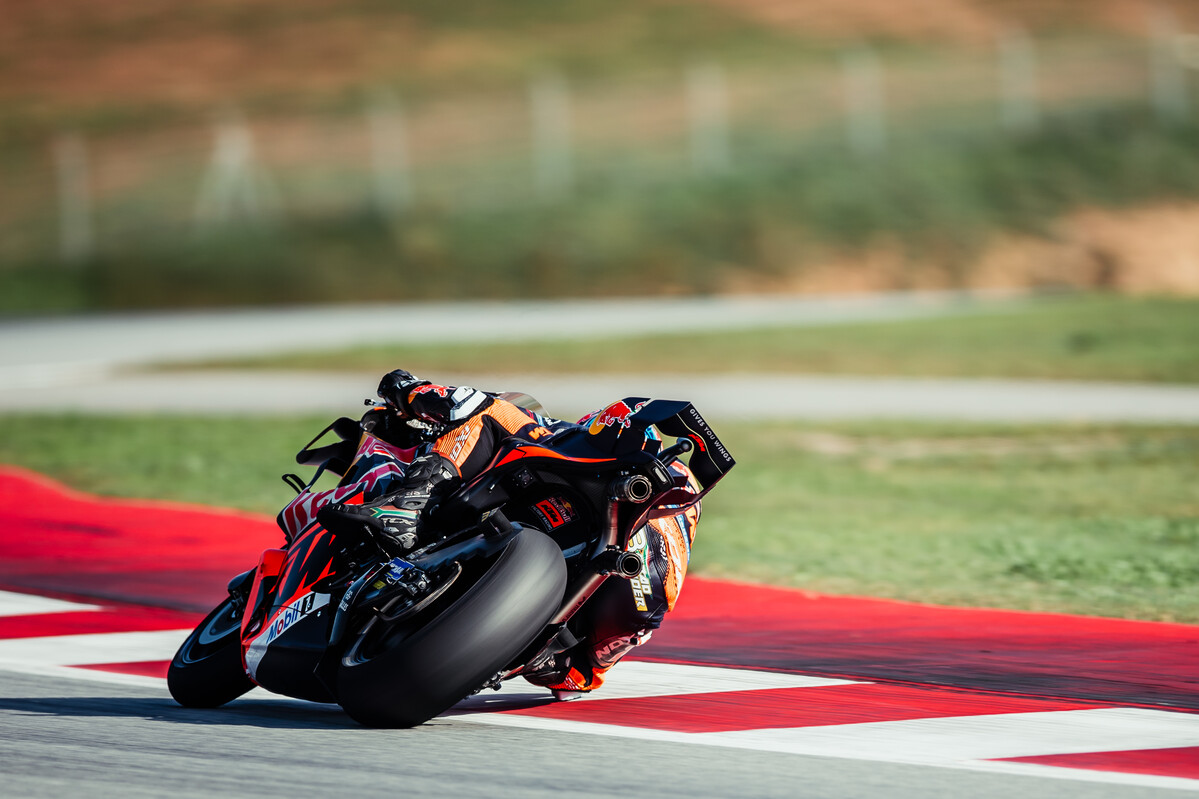 Brad Binder KTM MotoGP Barcelona pre-season test