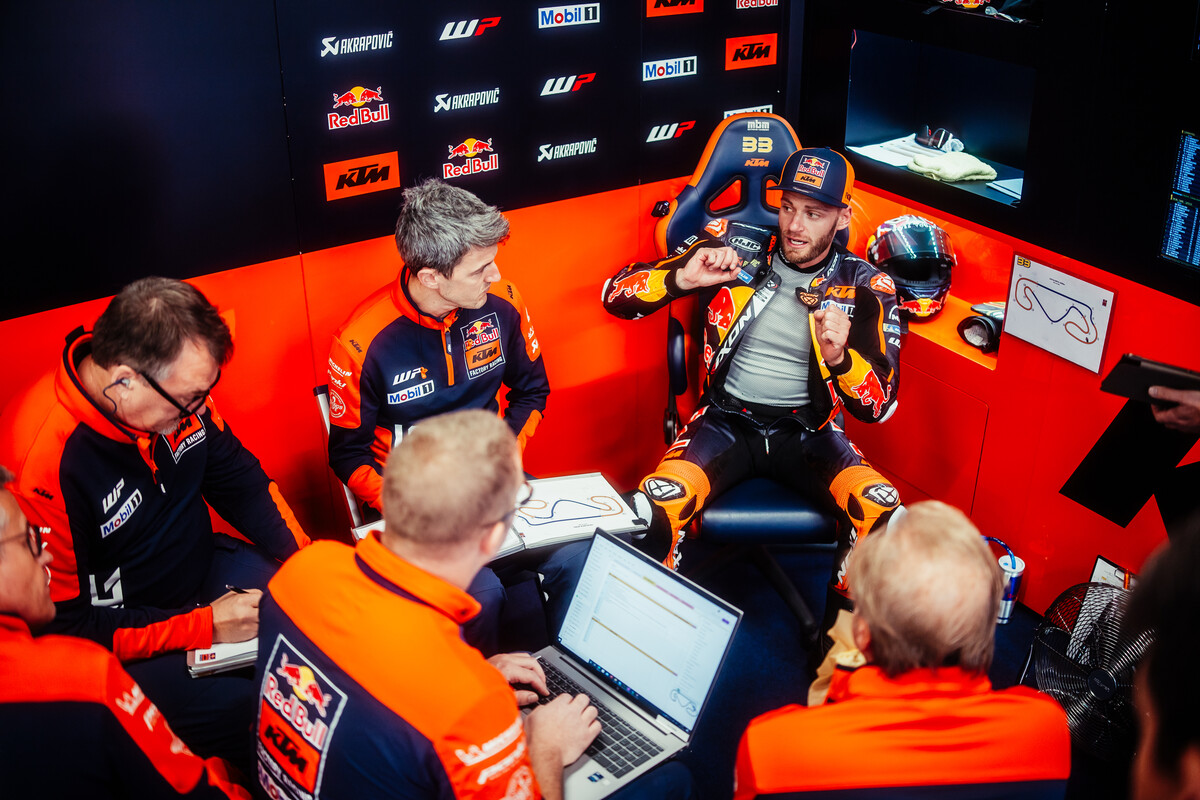 Brad Binder KTM MotoGP Barcelona pre-season test