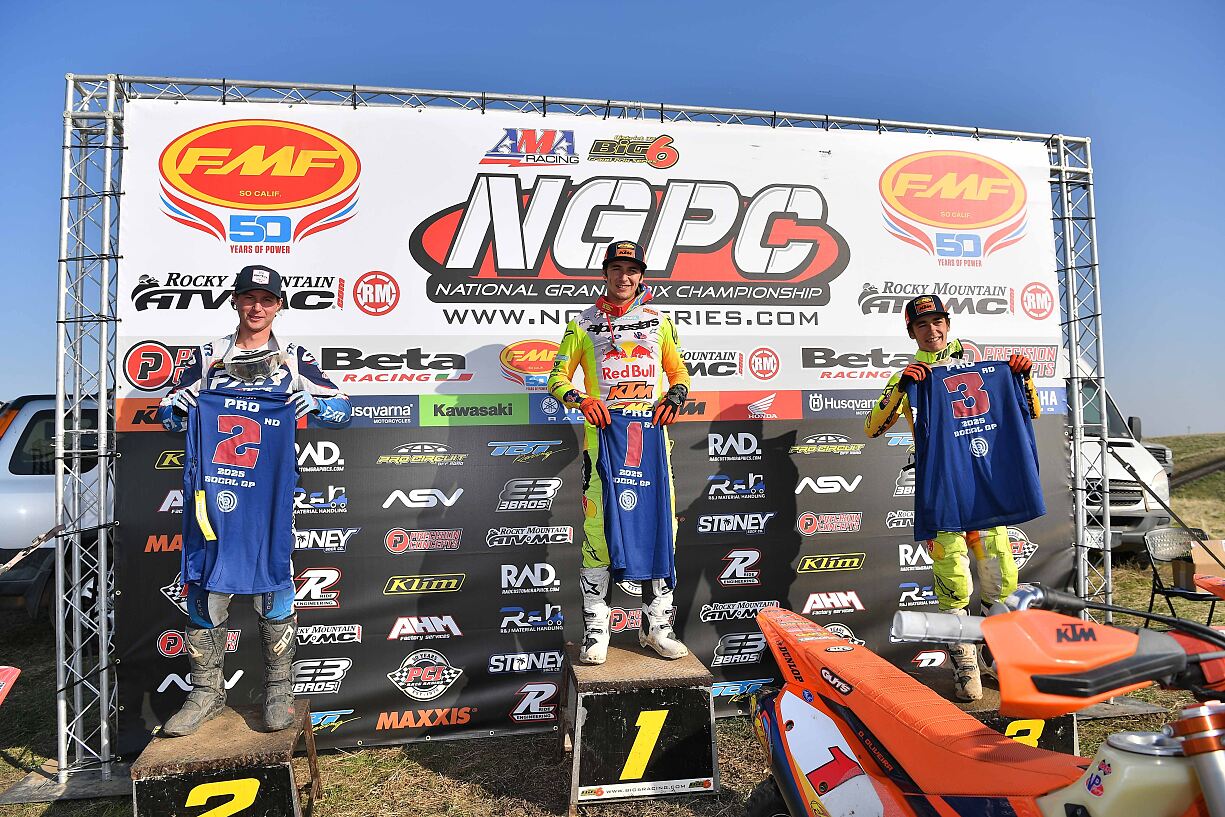 DANTE OLIVEIRA AND MATEO OLIVEIRA PODIUM