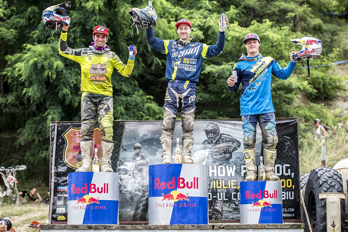 Alfredo Gomez Podium Romaniacs 2016
