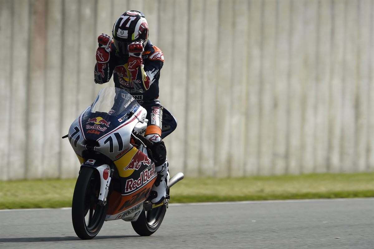 Ayumu Sasaki KTM RC250 RB Sachsenring 2016