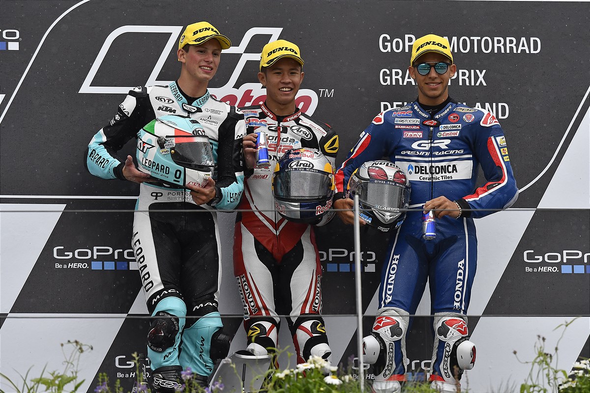 Andrea Locatelli Podium Sachsenring 2016