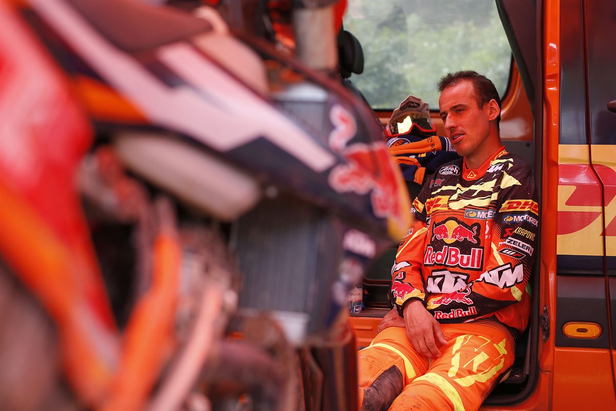 Christophe Nambotin KTM 350 EXC-F Paddock Fabriano 2016