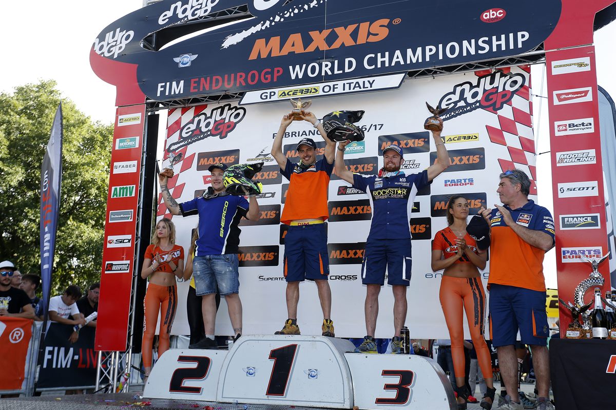 Christophe Nambotin & Fabio Farioli E2 Podium Day 1 Fabriano 2016